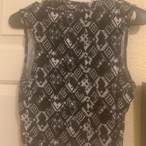 Cotton On Stretchy High Neck Top